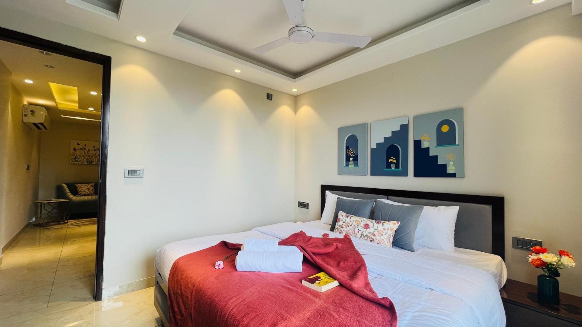 Zen Suites Gurgaon - Luxe Stays Collection Eksteriør billede